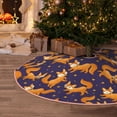 thumbnail image 5 of Sikiie Stars and Fox Cute Christmas Tree Skirt, Christmas Tree Decorations, Christmas Decor, Tree Mat Decoration(30-48IN)-36", 5 of 6