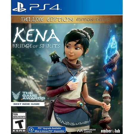 Restored Kena: Bridge of Spirits - Deluxe Edition (Sony Playstation 4, 2021) RPG Game (Refurbished)
