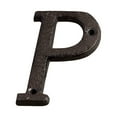 thumbnail image 1 of SNGMN - Letras de hierro forjado de aleación creativas para números de casa, bricolaje, hierro fundido recubierto de negro, estilo industrial retro para decoración de hogar, jardín y tienda, con, 1 of 8