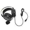 thumbnail image 2 of Auriculares de examen Auriculares de examen de computadora con reducción de ruido montados en la cabeza USB con tarjeta de sonido, 2 of 5