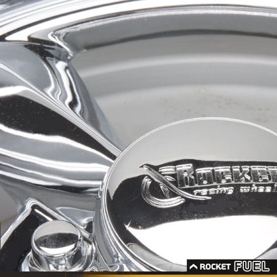 Rocket Racing Wheels Wheel R24-566135 Fuel Series; 15 Inch Diameter x 6 Inch Width; 5 x 120.7 Millimeter/5 x 4.75 Inch Bolt Pattern; 0 Millimeter Offset; 3.50 Inch Backspacing