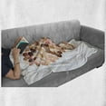 thumbnail image 6 of Hearts Soft Flannel Fleece Blanket, Heart Shape Image Filled with Colorful Hand Prints Open Palms for Unity and Empathy, Cozy Plush for Indoor and Outdoor Use, 50" x 60", Multicolor, by Ambesonne, 6 of 6
