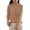 Coffee, variant on Women's Pullover Sweater Winter Warm Knit Turtleneck Top Soft Wool Blend Long Sleeve Slim Fit Casual Sweater For Ladies
