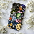 thumbnail image 5 of Cowboy Frog Psychedelic Collage Phone Case, Retro Trippy Aesthetic Protective Cover for iPhone 16 15 14 13 12 11 Pro Max Plus Mini, 5 of 6
