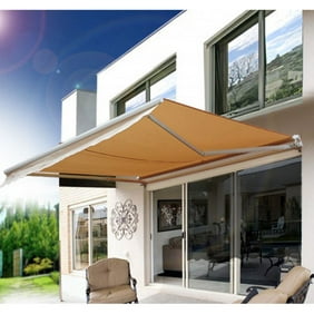 Ktaxon 13 X 10 Patio Deck Retractable Awning Outdoor Sun Shade