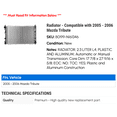 thumbnail image 2 of Radiator - Compatible with 2005 - 2006 Mazda Tribute, 2 of 2