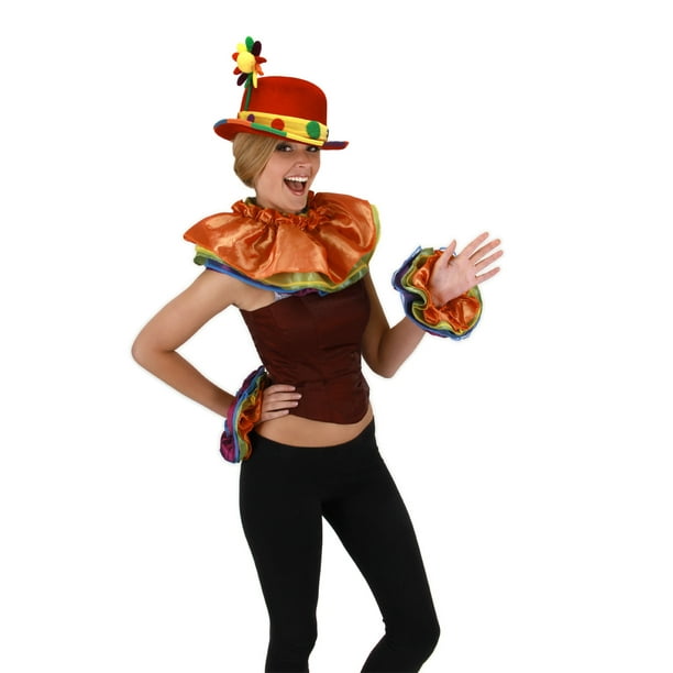 Download Rainbow Clown Adult Costume Collar & Cuff Set - Walmart.com - Walmart.com