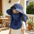 thumbnail image 5 of Anckoeil Solar Charging Fan Sun Hat with Face Cover, Adjustable Breathable Sun Protection Hat for Outdoor Cycling Hiking, 5 of 5