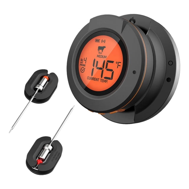 simhoa BBQ Temperature with Probes Temperature Heat Indicator for Oven Backyard Fry 2 Probes