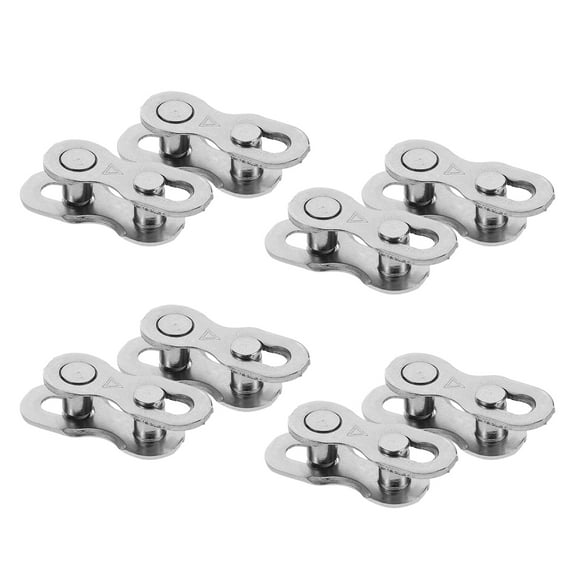 Quick Release Buckle for Bike Made of Steel Silver Color 8 Pairs 6 7 8 Speed Chain Link for Easy