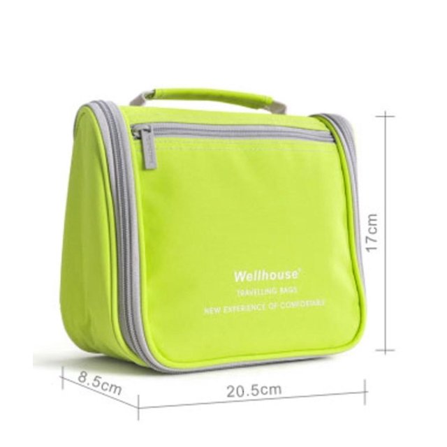 Neceser Organizador de viaje Neceser de cosméticos para mujer Verde LingWen 8390612141584
