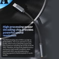 thumbnail image 4 of Adaptador Audio Tipo C A 3 5 Mm Cable para Amplificador DAC + IC Chip Dual, 4 of 8