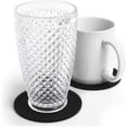 thumbnail image 3 of Posavasos para bebidas de 8 piezas, posavasos de silicona antideslizantes y lavables, adecuados para beber en casa y al aire libre, 3 of 3