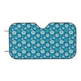 thumbnail image 6 of Lsque Daisies Flowers Car Windshield Sun Shade | Accordion Folding Style Auto Shade for Car Truck SUV Van | Blocks UV Rays Sun Visor Protector | Medium, 6 of 7