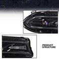 thumbnail image 2 of PIT66 Headlight, Fit for 2015-2021 Dodge Charger Headlamp Pair W/O Logo Right Passenger Side…, 2 of 9