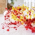 thumbnail image 4 of kiskick Shining Christmas Color Bars - 7.5M, Creative Eye-catching Xmas Decor, Iron Wire Christmas Tree Decorations with Bunting for Christmas, 4 of 7
