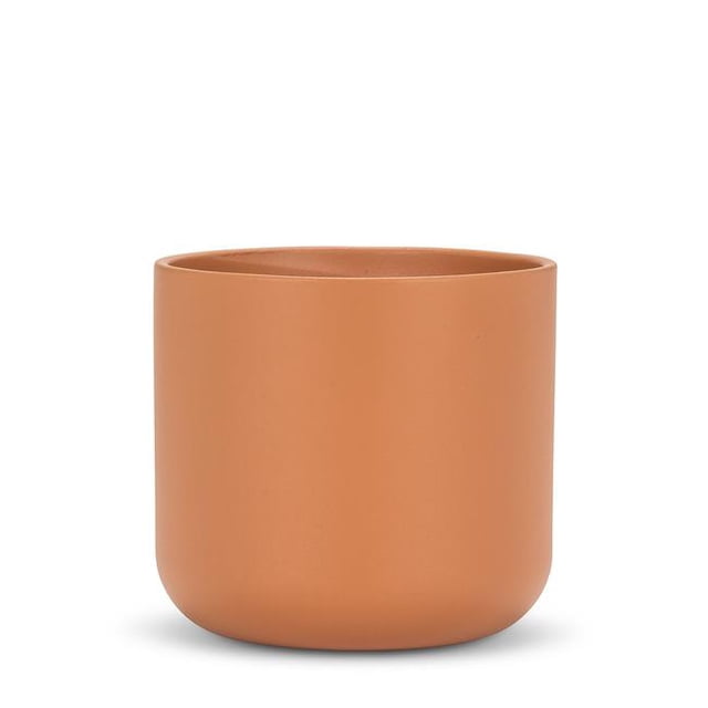Abbott Collection AB-85-TERRACOTTA-15 5 in. Stoneware Classic Planter, Terracotta - Medium