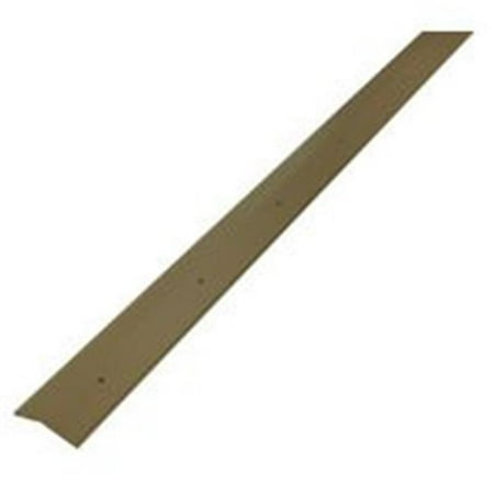 

M-D Antique Brass Fluted 2 In. x 72 In. Aluminum Carpet Trim 43383