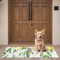 thumbnail image 4 of Yellow Lemon Fruit Leaves White Pattern Door Rugs,Washable Non Slip Door Mats Indoor,Decorative Door Mats,Entry Mat Indoor for Entrance,Bedroom,Kitchen,Bathroom,16"x47", 4 of 6