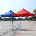 thumbnail image 3 of 2X2M Canopy Top Cover Replacement Four-Corner Tent Cloth Foldable Rainproof Patio Pavilion Replacement Blue,1* Canopy,blue, 3 of 6