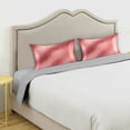 thumbnail image 5 of Iauyy 20x30in Silk-Smooth Satin Pillowcase, Gentle on Hair and Skin, Luxuriously Soft Pillowcase with Envelope Closure, Wrinkle Fade Line, 5 of 9