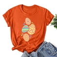 thumbnail image 2 of BLVB Happy Easter Shirts for Women Short Sleeve Crewneck Tops for Women 2024 Trendy Easter Tops T Shirts, 2 of 3
