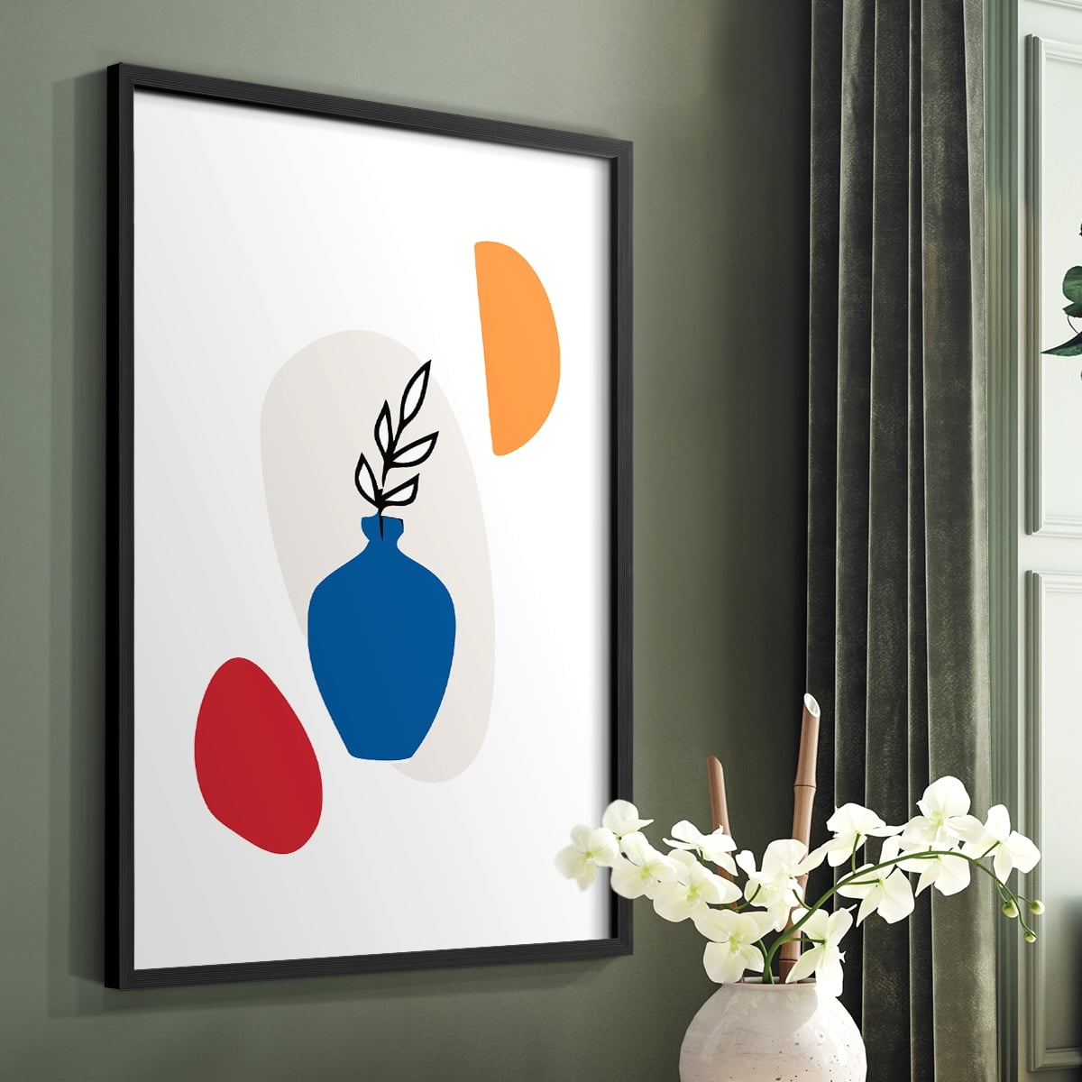 Matisse CCXC in Solid Wood 16 x 20 Framed Print