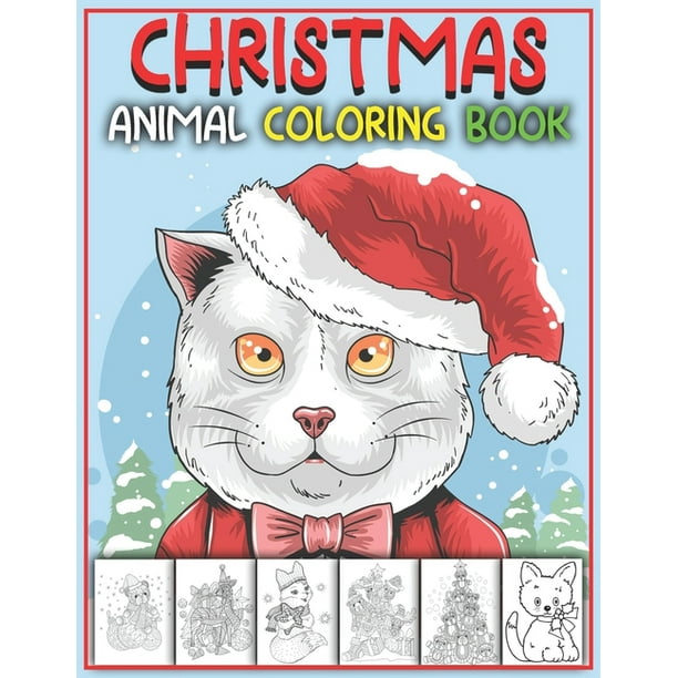 Download Christmas Animal Coloring Book : A Variety Of Christmas ...
