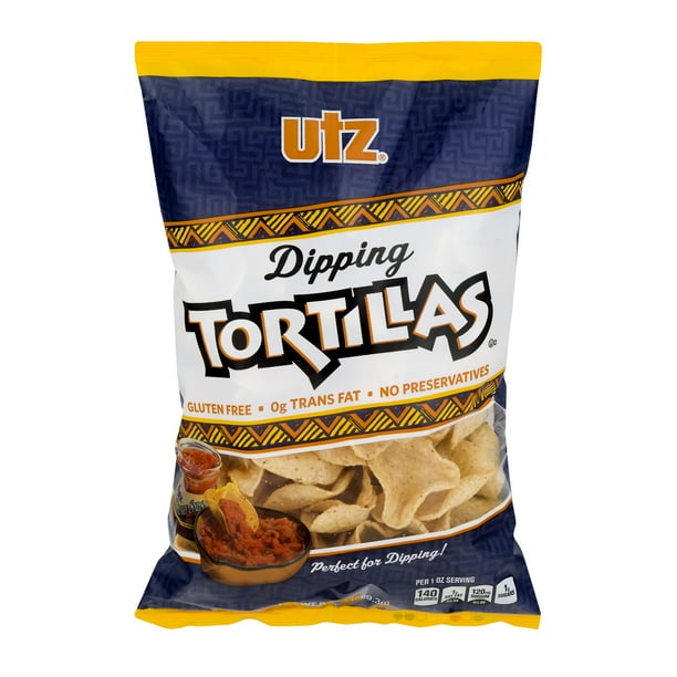 Utz GlutenFree Dipping Tortillas Chips, 9.5 Oz.