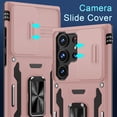 thumbnail image 3 of Funda de teléfono DEERLAMN para Samsung Galaxy S25 Ultra con pantalla, 3 of 8