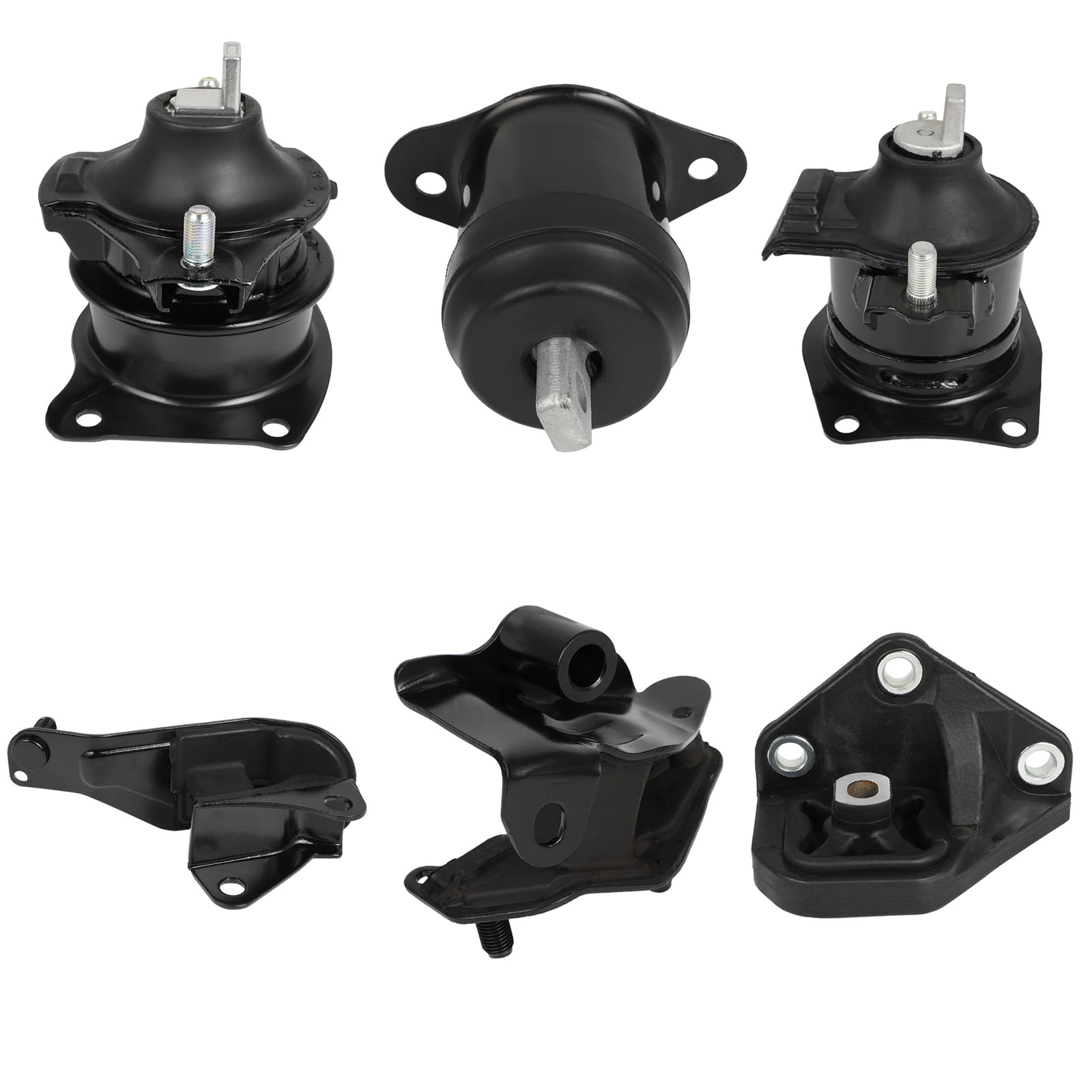 ECCPP Engine Motor Mount and Transmission Mount Set Fit For Honda Accord 2003 2004 2005 2006 2007 L4 2.4L, Automatic Transmission A4526HY A4517 A4516 A4510 A4509 A4542