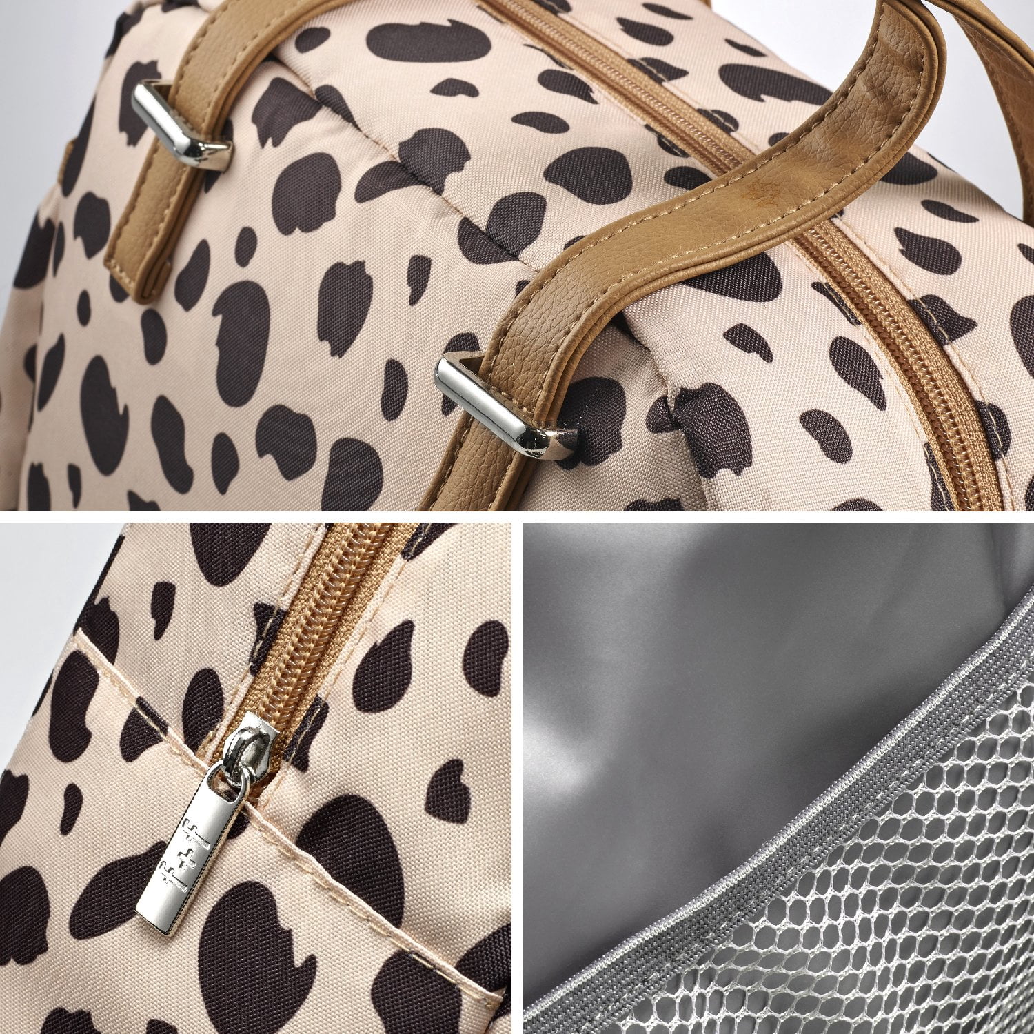 Fit & Fresh Lunch Bag For Women, Laketown Bag, Cheetah