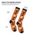 thumbnail image 2 of Lsque Ramen Noodle Soup Pattern Sport Compression Socks for Men & Women 15-20 mmHg Knee High Nurse Pregnant Running Medical and Travel Athletic, 2 of 6