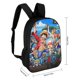 thumbnail image 2 of One Piece-theme Backpack, Campus style schoolbag Bookbag with Adjustable Shoulder Straps And Large Zip Compartment, Unisex Travel Bags., 2 of 6