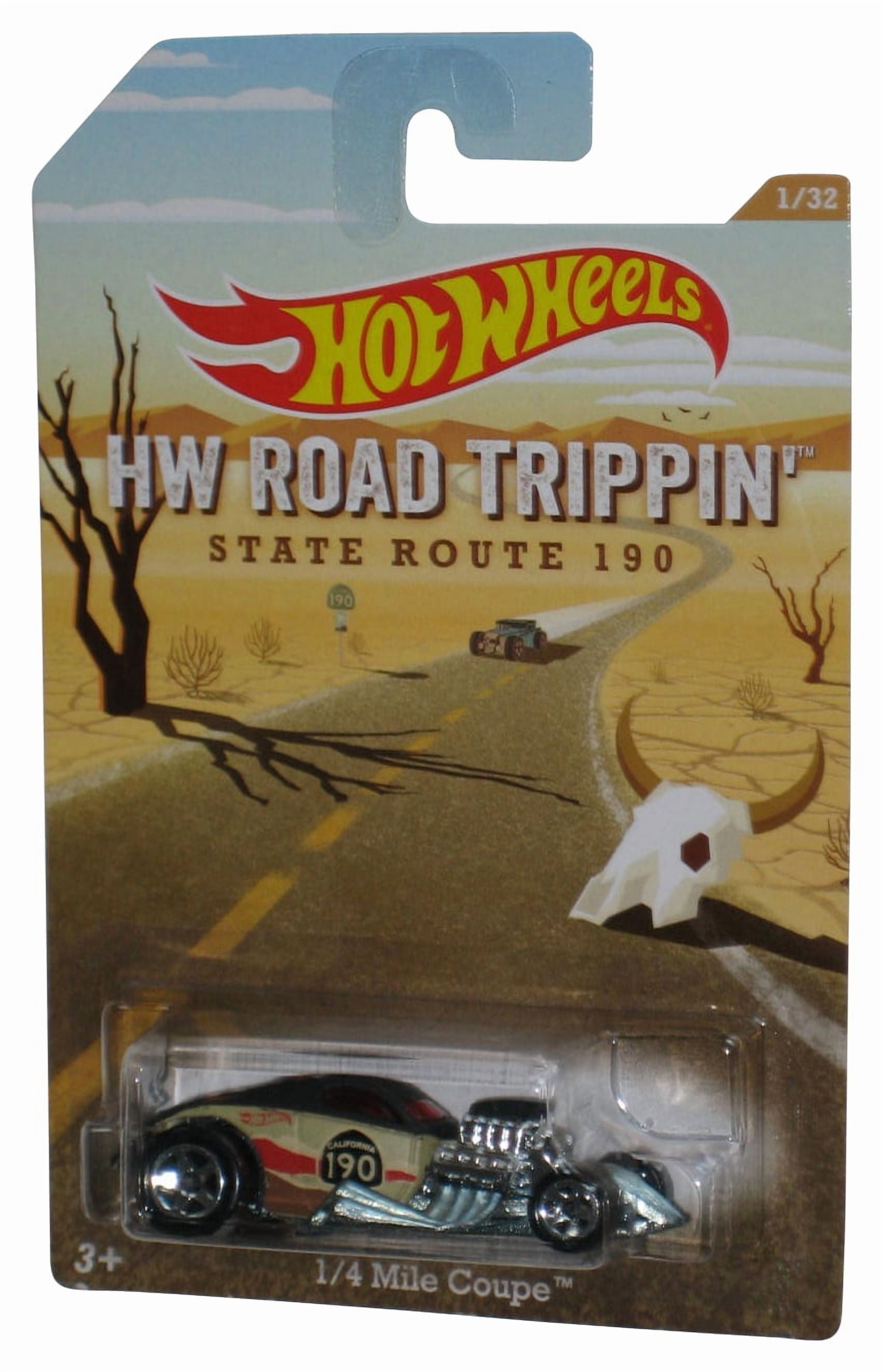 Hot Wheels HW Road Trippin' Highway 1 '66 Chevy Nova Green Toy Car