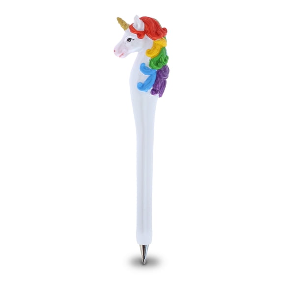 Planet Pens Magical Unicorn Novelty Pen - Cute Fun & Unique Kids & Adults Office Supplies Ballpoint Pen, Colorful Fairy Tale Horse Writing Pen For Stationery School & Office Desk Decor Accessories