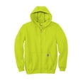 thumbnail image 3 of Carhartt ® Midweight Hooded Zip-Front Sweatshirt. CTK122, 3 of 3