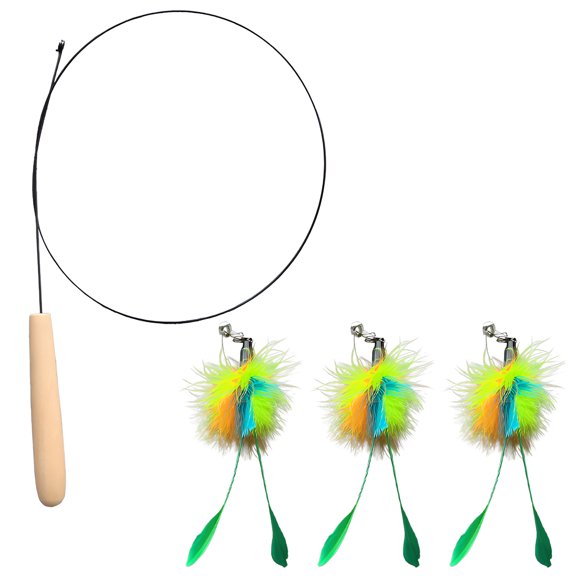 BESTSKY 3Pcs Kitten Toys,Rotating Motion Cat Toys Interactive,Engages Cat'S Natural Instinct Cat Wand,Style1