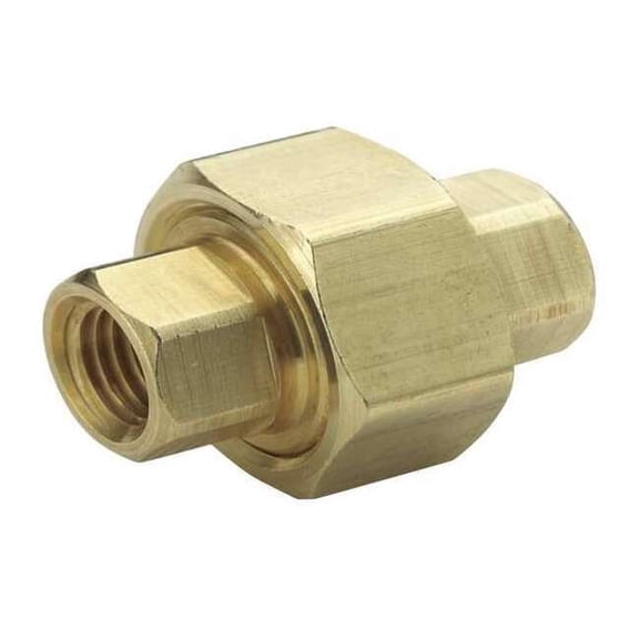 Union Brass Dryseal Pipe Fitting, 1/4 in Female NPT X 1/4 in Male NPT