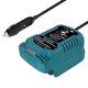 thumbnail image 1 of Car Charger Lithium Battery Charger for Makita 18V System Battery with LED Display, 1 of 5