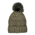 thumbnail image 2 of Time and Tru Women's Knit Hat with Pom Pom, 2-Pack, 2 of 2