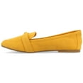 thumbnail image 3 of Journee Womens Marci Slip On Round Toe Loafer Dress Flats, Widths Available, 3 of 10
