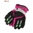 thumbnail image 2 of Spencer Kids Winter Ski Gloves, Outdoor Snow Warm Mitten Windproof Thermal Gloves for Boys and Girls Insulated for Cold Weather, Skiing & Snowboarding "Black", 2 of 8