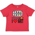 thumbnail image 3 of Inktastic Painting I Love Art Boys or Girls Baby T-Shirt, 3 of 5
