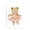 Floral Ballerina Teddy, variant on Teddy Bear Ballet Tutu Canvas Wall Art, design by Amy Hall