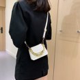 thumbnail image 2 of Moda mujer PU cocodrilo patrón pequeño bolso de hombro cadena bolso (blanco) Likrtyny Para estrenar, 2 of 9