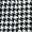 Black Mini Houndstooth, variant on Women's Plus Size Bi-Stretch Sheath Dress