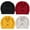 Black + Burgundy + Yellow + Gray, variant on 6 Pcs Soft Turban Hats with Bow Donut Nursery Caps Beanies Bonnets for Baby Girls Newborns Infants Toddlers