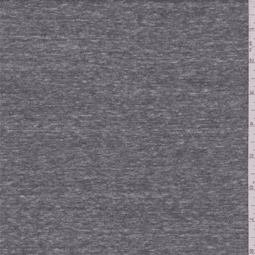 grey sweater knit fabric