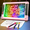 Pink, variant on UKEXE 15 Inch Rechargeable LED Drawing Board - 9 Neon Light Modes, Portable Dry Erase Glow Art Tablet with Tracing Sheets, Creative Gift for Kids & Teens (Pink)